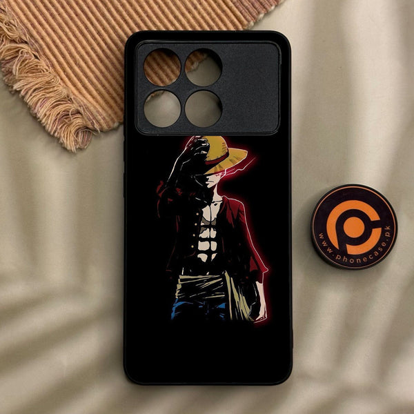Xiaomi Redmi K70 - Anime Series Design 5 - Premium Metal Printed Soft Bumper Shock Proof Case