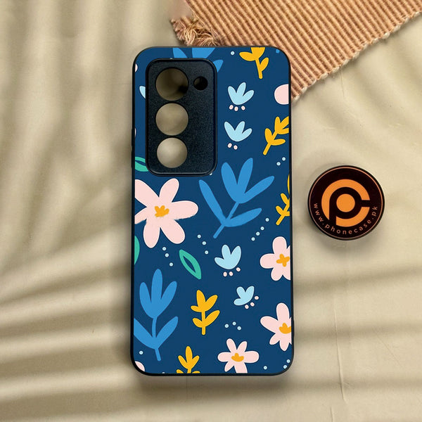 Xiaomi Redmi 15 - Colorful Flowers - Premium Metal Printed Soft Bumper Shock Proof Case