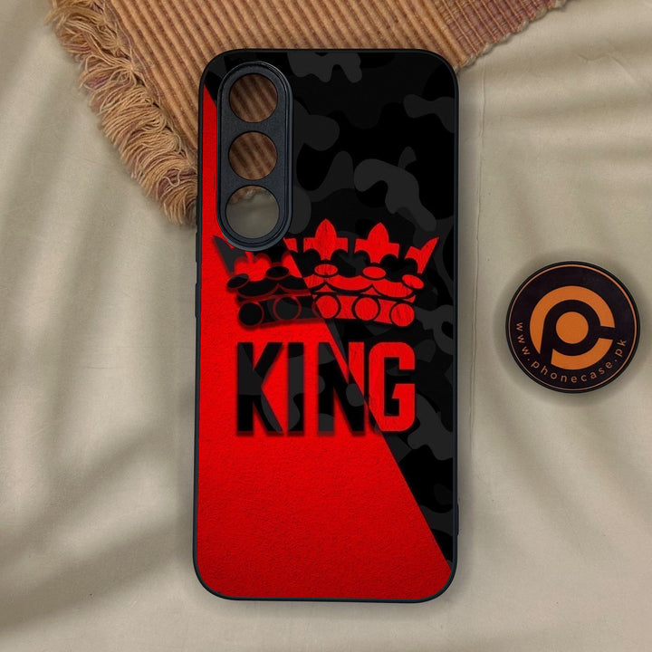 Vivo V70 FE - King Design 6 - Premium Metal Printed Soft Bumper Shock Proof Case