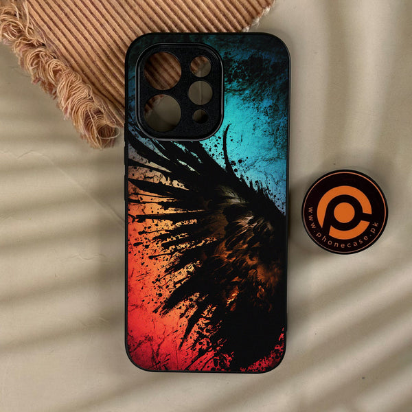 Vivo V70 - Angel 2.0 Design 9 - Premium Metal Printed Soft Bumper Shock Proof Case