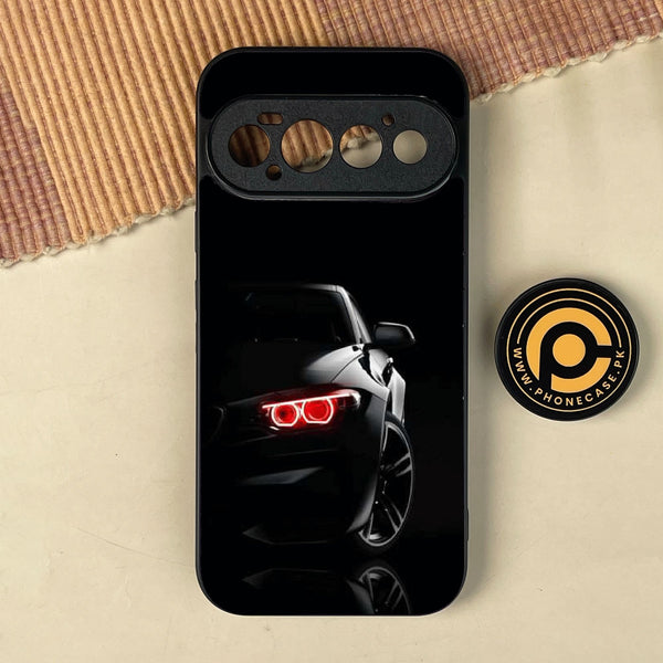Google Pixel 11 Pro - Black Art Design 6 - Premium Metal Printed Soft Bumper Shock Proof Case