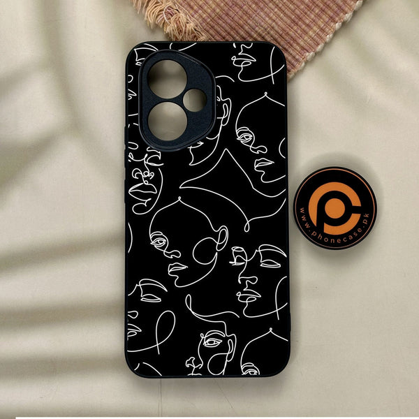 Honor 400 - Girls Design 6 - Premium Metal Printed Soft Bumper Shock Proof Case