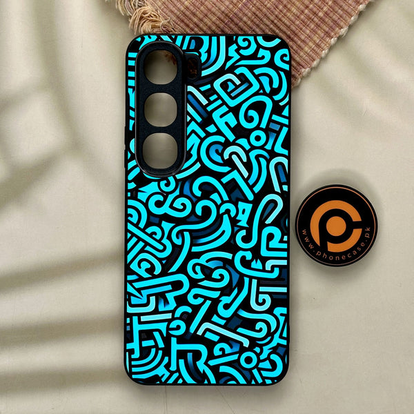 Vivo Y21d - Doodle Design - Premium Metal Printed Soft Bumper Shock Proof Case