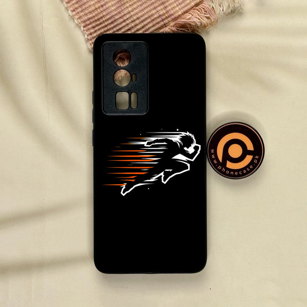 Xiaomi Redmi K60 Pro - Minimalistic Design 9 - Premium Metal Printed Soft Bumper Shock Proof Case