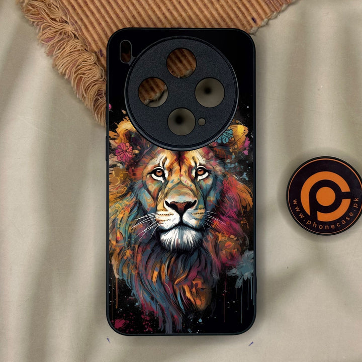 Vivo X300 - Tiger 2.0 Design 10 - Premium Metal Printed Soft Bumper Shock Proof Case