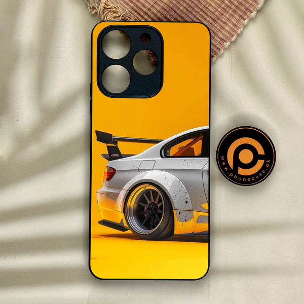 Realme Note 70 - M3 Gt2 Racing Car - Premium Metal Printed Soft Bumper Shock Proof Case