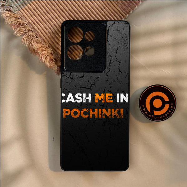 Motorola Edge 50 - Cash Me - Premium Metal Printed Soft Bumper Shock Proof Case