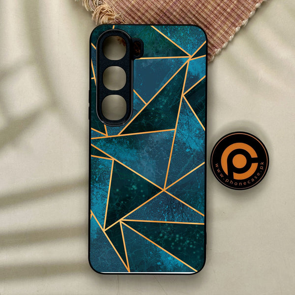 Vivo Y21d - Geometric Design 6 - Premium Metal Printed Soft Bumper Shock Proof Case