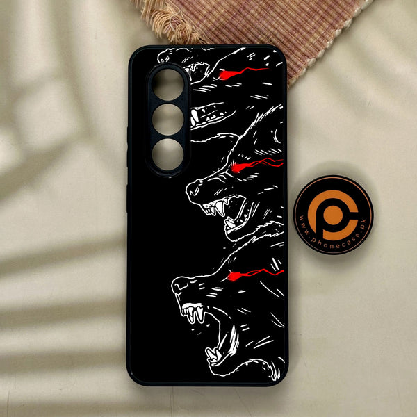 Itel S25 - Black Art Design 7 - Premium Metal Printed Soft Bumper Shock Proof Case