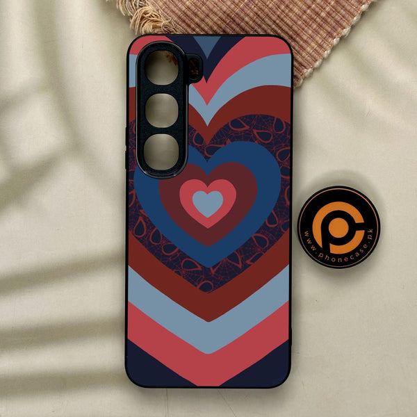 Vivo Y21d - Heart 2.0 Design 2 - Premium Metal Printed Soft Bumper Shock Proof Case