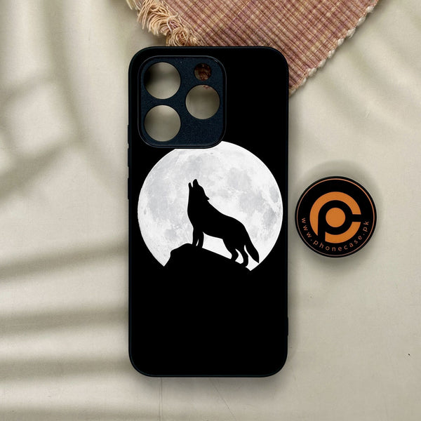 Realme 15T - Wolf Design 3 - Premium Metal Printed Soft Bumper Shock Proof Case