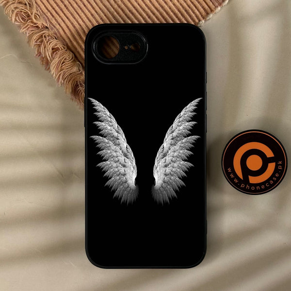 iPhone 17e - Angel Wings Design 6 - Premium Metal Printed Soft Bumper Shock Proof Case