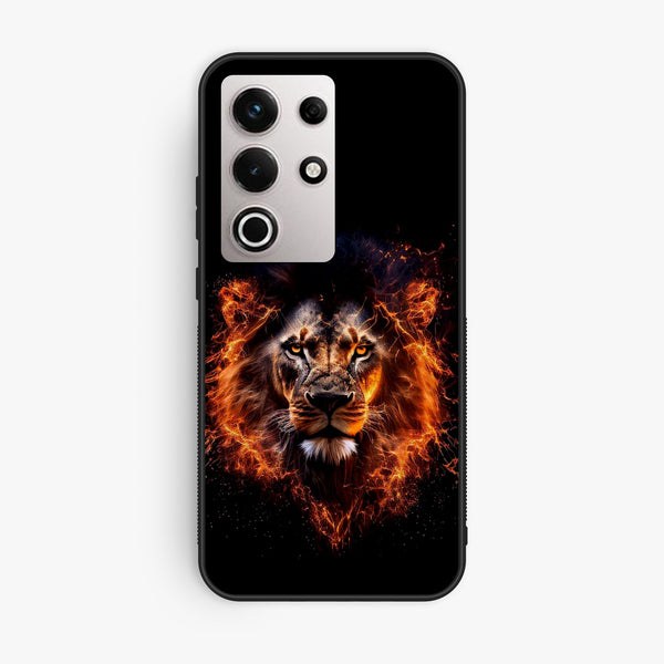 Itel S25 Ultra - Tiger 2.0 Design 7 - Premium Metal Printed Soft Bumper Shock Proof Case