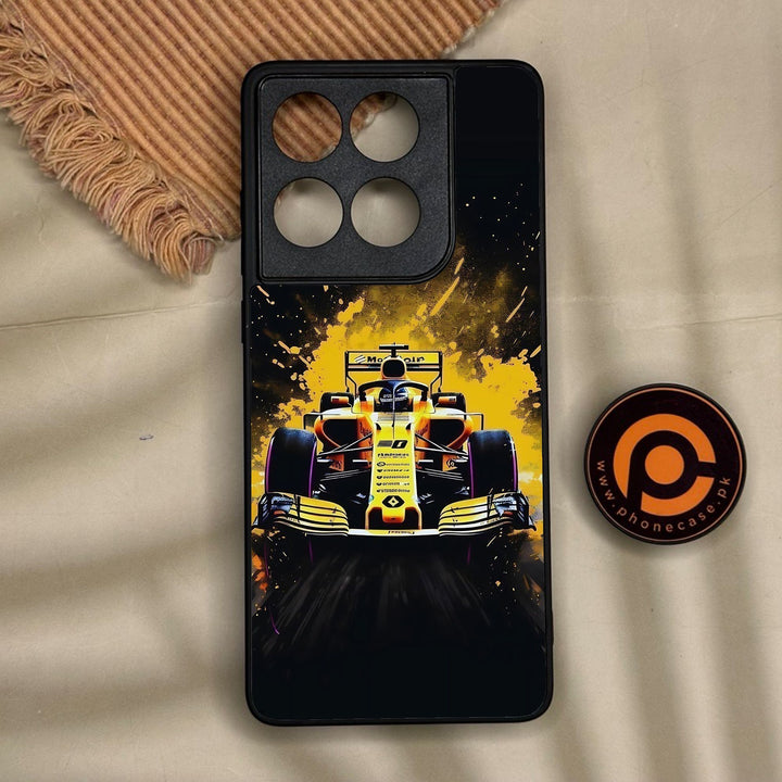 Motorola Edge 60 Fusion - Formula 1 Design 5 - Premium Metal Printed Soft Bumper Shock Proof Case
