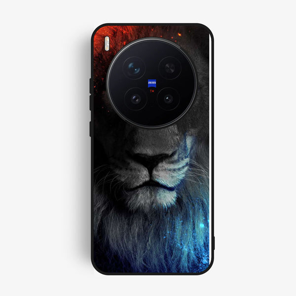 Vivo X300 Pro - Tiger Design 4 - Premium Metal Printed Soft Bumper Shock Proof Case