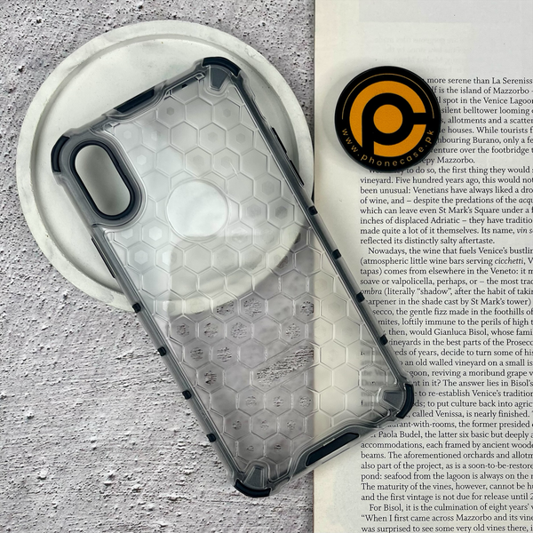 iPhone X/XS Airbag Shockproof Hybrid Armor Honeycomb Case