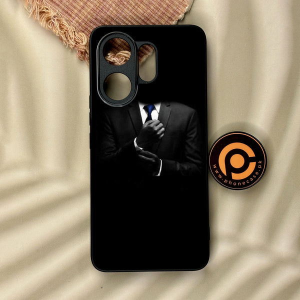 Vivo V60 - Black Art Design 1 - Premium Metal Printed Soft Bumper Shock Proof Case