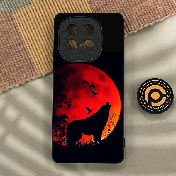 iQOO Z10 Turbo Pro - Wolf Design 1 - Premium Metal Printed Soft Bumper Shock Proof Case