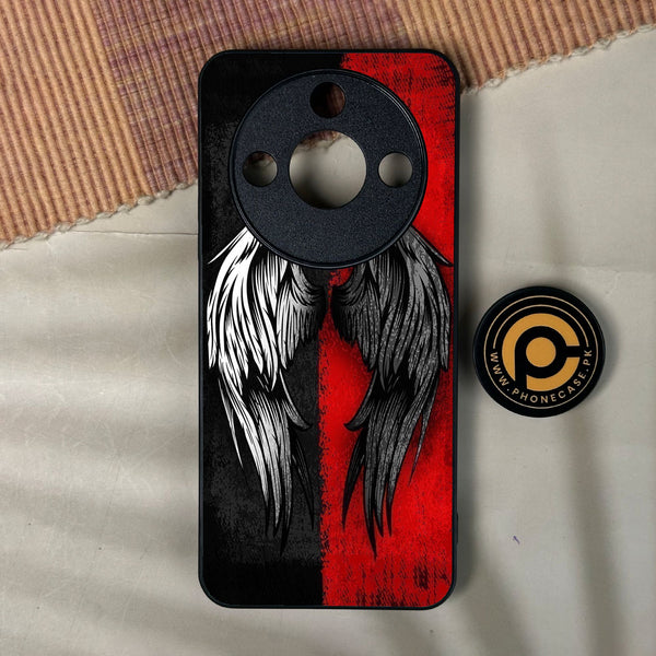 Honor X9c Smart - Angel 2.0 Design 10 - Premium Metal Printed Soft Bumper Shock Proof Case