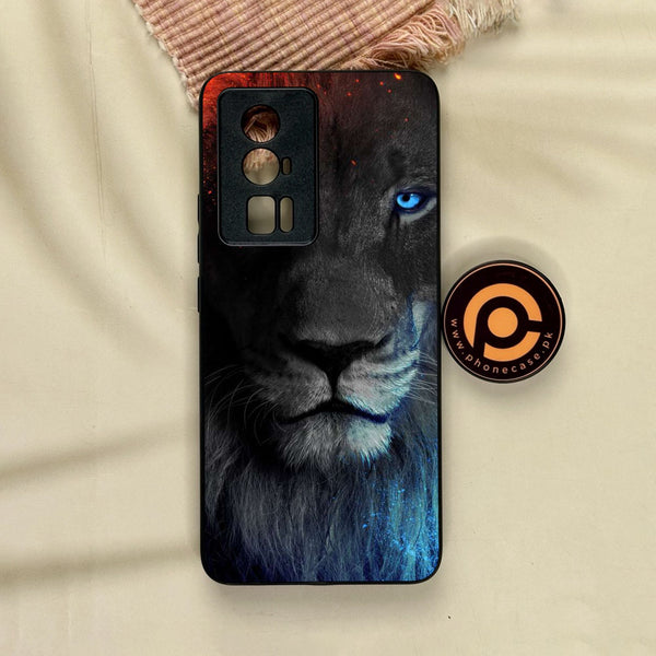 Xiaomi Redmi K60 Pro - Tiger Design 4 - Premium Metal Printed Soft Bumper Shock Proof Case