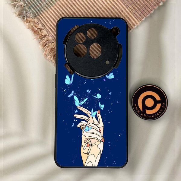 Nothing Phone 3a Pro - Butterflies Design 2 - Premium Metal Printed Soft Bumper Shock Proof Case