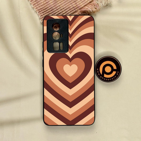 Xiaomi Redmi K60 Pro - Heartbeat Design 2 - Premium Metal Printed Soft Bumper Shock Proof Case