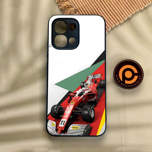 Oppo A6 Pro - Formula 1 Design 3 - Premium Metal Printed Soft Bumper Shock Proof Case