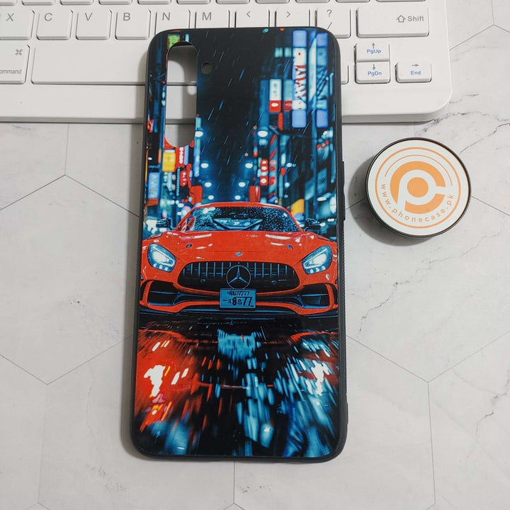 Realme 6 Pro - GT Racing Car - Premium Printed Glass soft Bumper shock Proof Case CS-23843