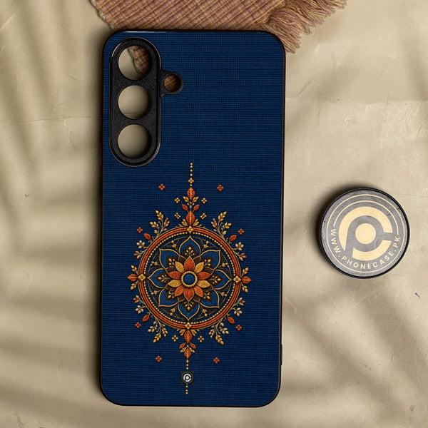 Phone Case - Classic Weave Design 28 - Premium Metal Printed Soft Bumper Shock Proof Case