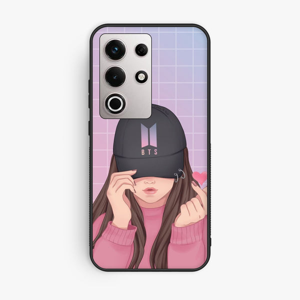 Itel S25 Ultra - Anime Girls Design 3 - Premium Metal Printed Soft Bumper Shock Proof Case