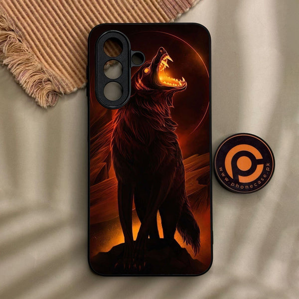 Samsung Galaxy A27 - Wolf Design 6 - Premium Metal Printed Soft Bumper Shock Proof Case