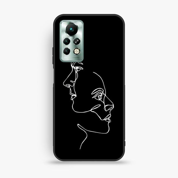 Infinix Note 11 Pro - Girls Design 5 - Premium Metal Printed Soft Bumper Shock Proof Case