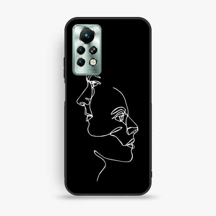 Infinix Note 11 Pro - Girls Design 5 - Premium Metal Printed Soft Bumper Shock Proof Case
