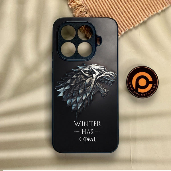 Xiaomi 15T Pro - Winter Has Come Got - Premium Metal Printed Soft Bumper Shock Proof Case