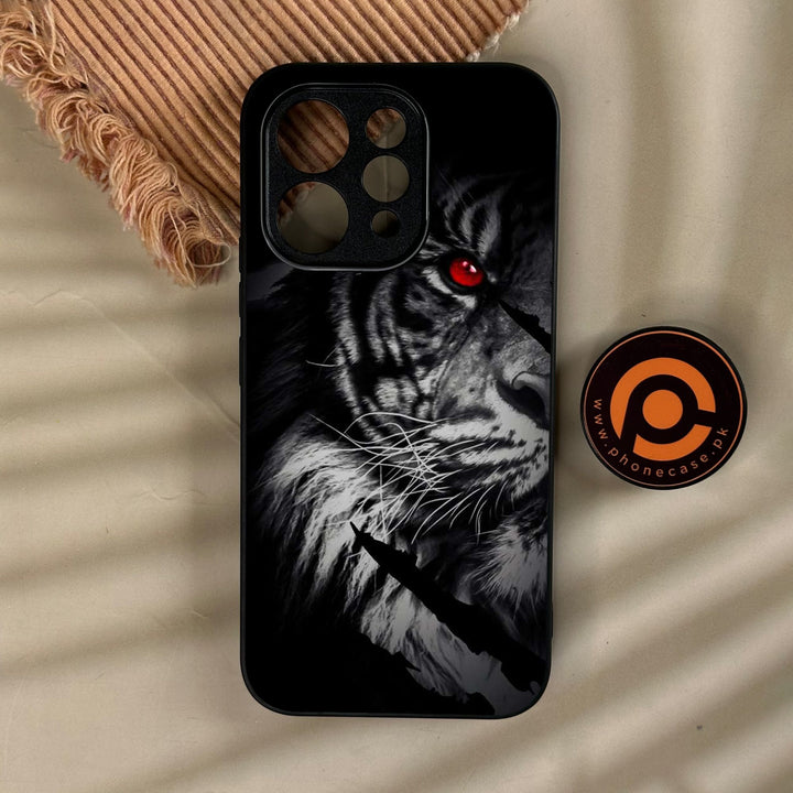 Vivo V70 - Tiger Design 7 - Premium Metal Printed Soft Bumper Shock Proof Case