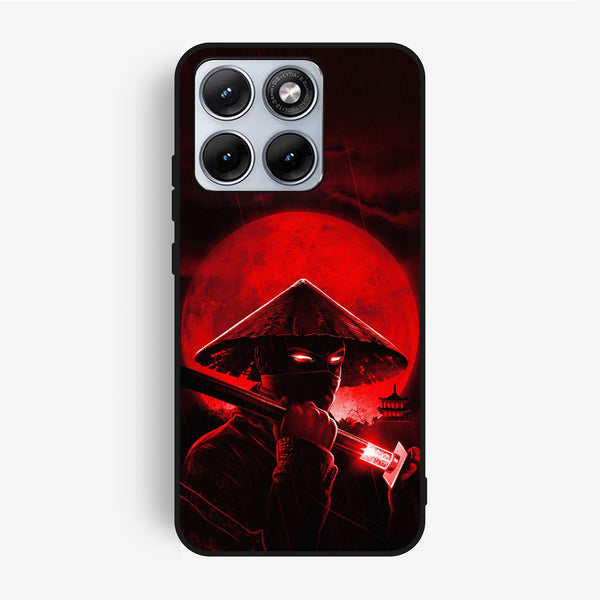 Motorola Edge 70 Fusion - Ninja Design 2 - Premium Metal Printed Soft Bumper Shock Proof Case