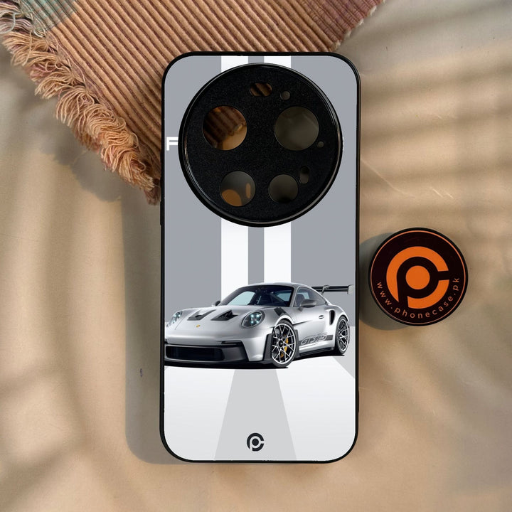 Xiaomi 17 Ultra - Porsche Gt3 Rs Thrill - Premium Metal Printed Soft Bumper Shock Proof Case