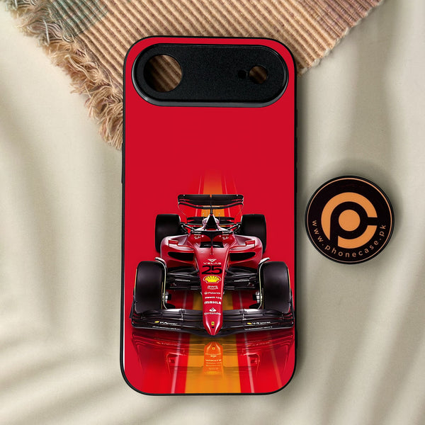 iPhone Air - Formula 1 Design - Premium Metal Printed Soft Bumper Shock Proof Case