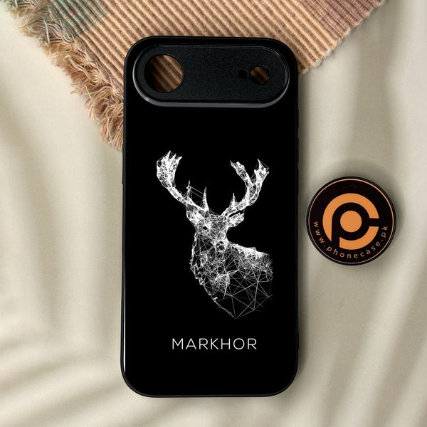 iPhone Air - Markhor Design 4 - Premium Metal Printed Soft Bumper Shock Proof Case