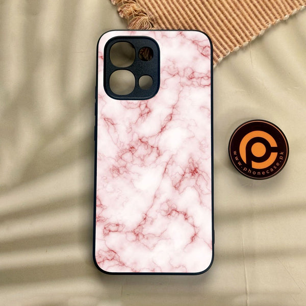 Oppo A6 Pro - Pink Design 4 - Premium Metal Printed Soft Bumper Shock Proof Case