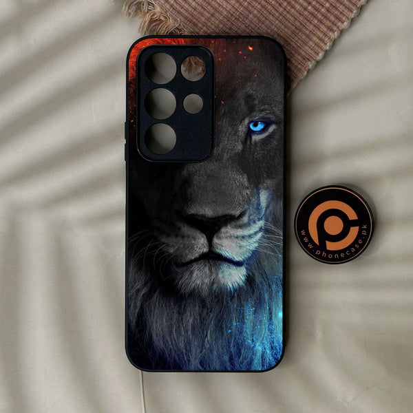 Realme C85 - Tiger Design 4 - Premium Metal Printed Soft Bumper Shock Proof Case