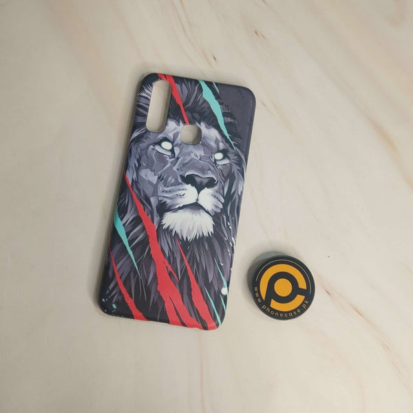 VIVO Y11 2019 Abstract Animated Lion Case Premium Printed  hard Case CS-26983