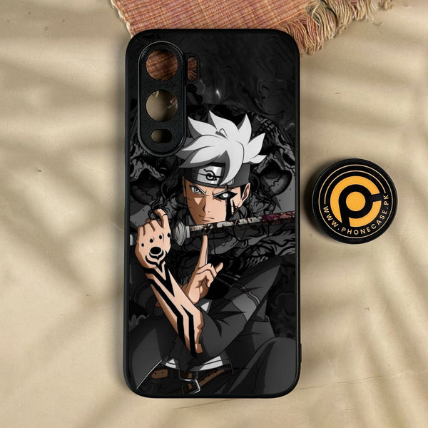 Itel City 200 - Anime 2.0 Design 1 - Premium Metal Printed Soft Bumper Shock Proof Case
