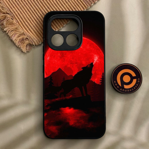 Realme  16 Pro - Wolf Design 5 - Premium Metal Printed Soft Bumper Shock Proof Case