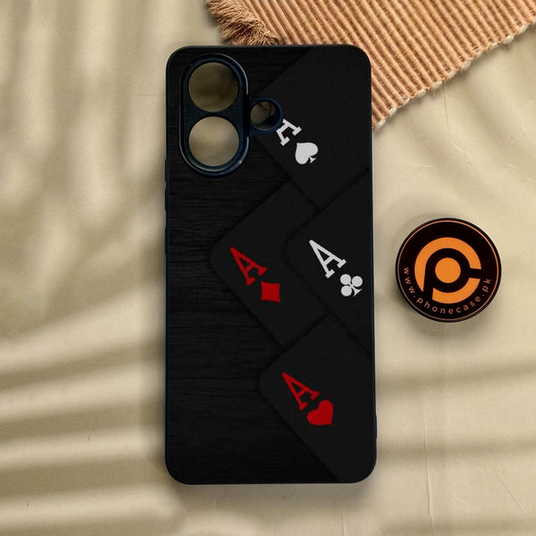 Vivo V60 Lite  - Black Art Design 5 - Premium Metal Printed Soft Bumper Shock Proof Case