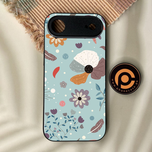 iPhone Air - Floral Series Design 5 - Premium Metal Printed Soft Bumper Shock Proof Case