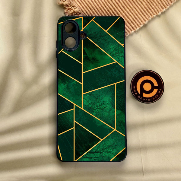 Samsung Galaxy A07 - Geometric Design 10 - Premium Metal Printed Soft Bumper Shock Proof Case