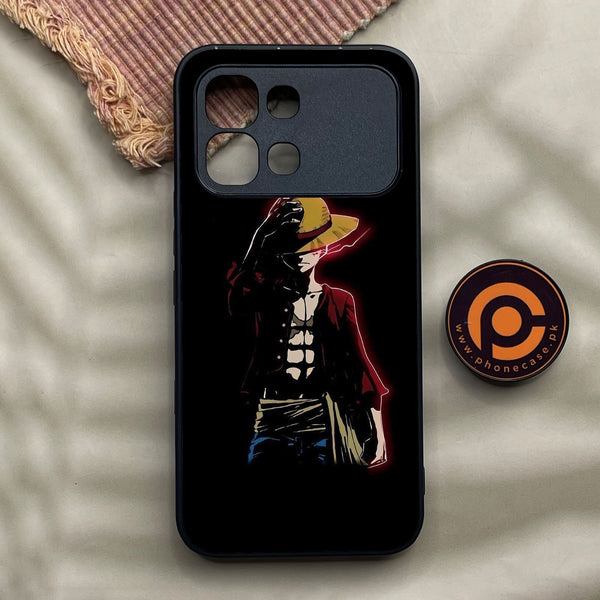 Infinix Note Edge - Anime Series Design 5 - Premium Metal Printed Soft Bumper Shock Proof Case