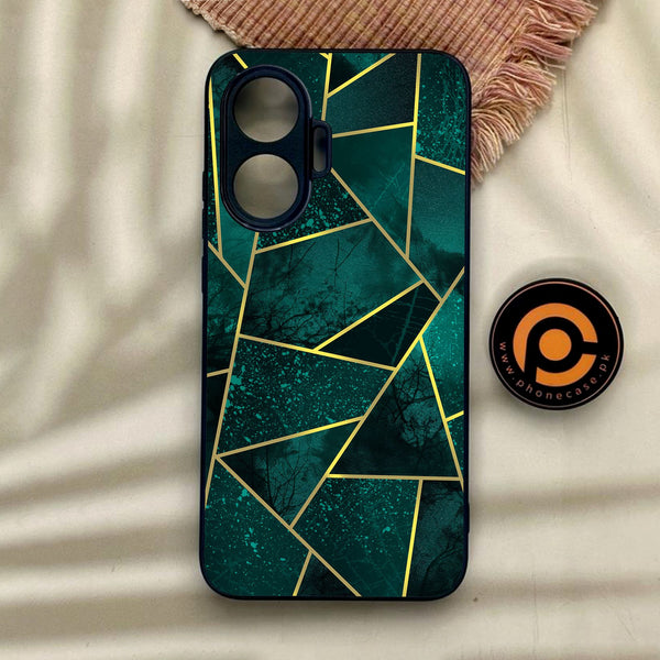 Xiaomi Redmi Turbo 4 Pro - Geometric Design 9 - Premium Metal Printed Soft Bumper Shock Proof Case