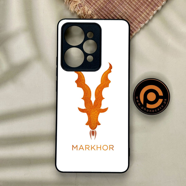 Realme 15 - Markhor Design 11 - Premium Metal Printed Soft Bumper Shock Proof Case